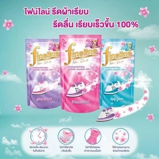 {แพ็ค3ถุง}ไฟน์ไลน์ น้ำยา รีดผ้าเรียบ Fineline Fabric Starch แบบถุงเติม 450-500 มล.