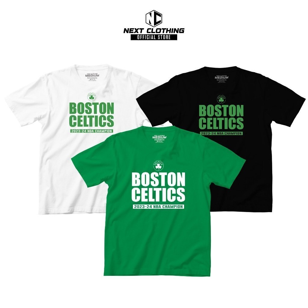 【hot t-shirts】❤【COD】NBA TEES - BOSTON CELTICS V1 - FOR MEN AND WOMEN SHIRTS-5XL