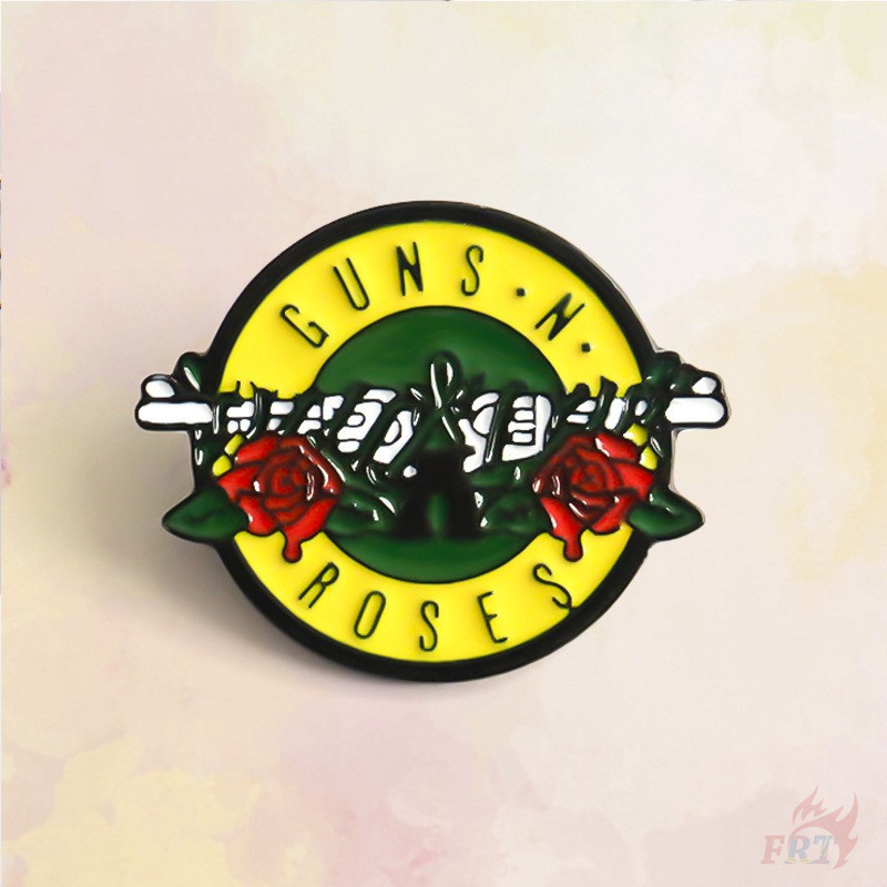 ★ Guns N Roses – เข็มกลัดวงร็อค ★ เข็มกลัดป้ายปุ่มกระเป๋าเป้สะพายหลังเคลือบ Doodle 1 ชิ้น ราคา ถูกที่สุด ดีลบีเคเค แกลเลอรีภาพที่ 5