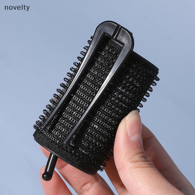 Nly สีดําผม Root Fluffy Curler ลูกกลิ้งคลิป Self-กาว Lazy Curlers จัดแต่งทรงผมอุปกรณ์เสริมผมผู้หญิงจัดแต่งทรงผมเครื่องมือ N