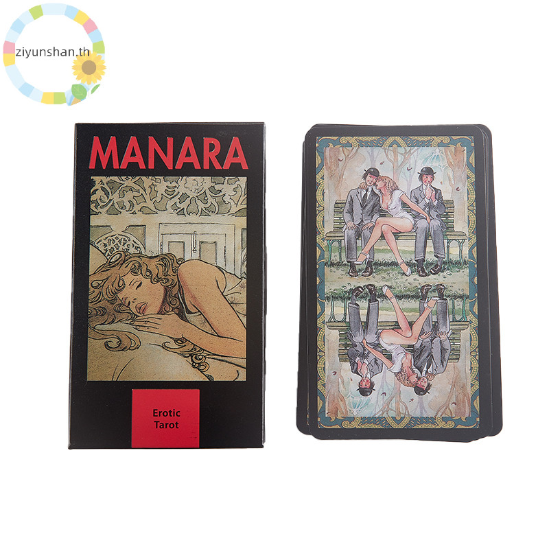 Ziyunshan ใหม่ Tarot Of Manara ฉบับภาษาอังกฤษ Oracle Divination Fate เกม Deck Tarot th