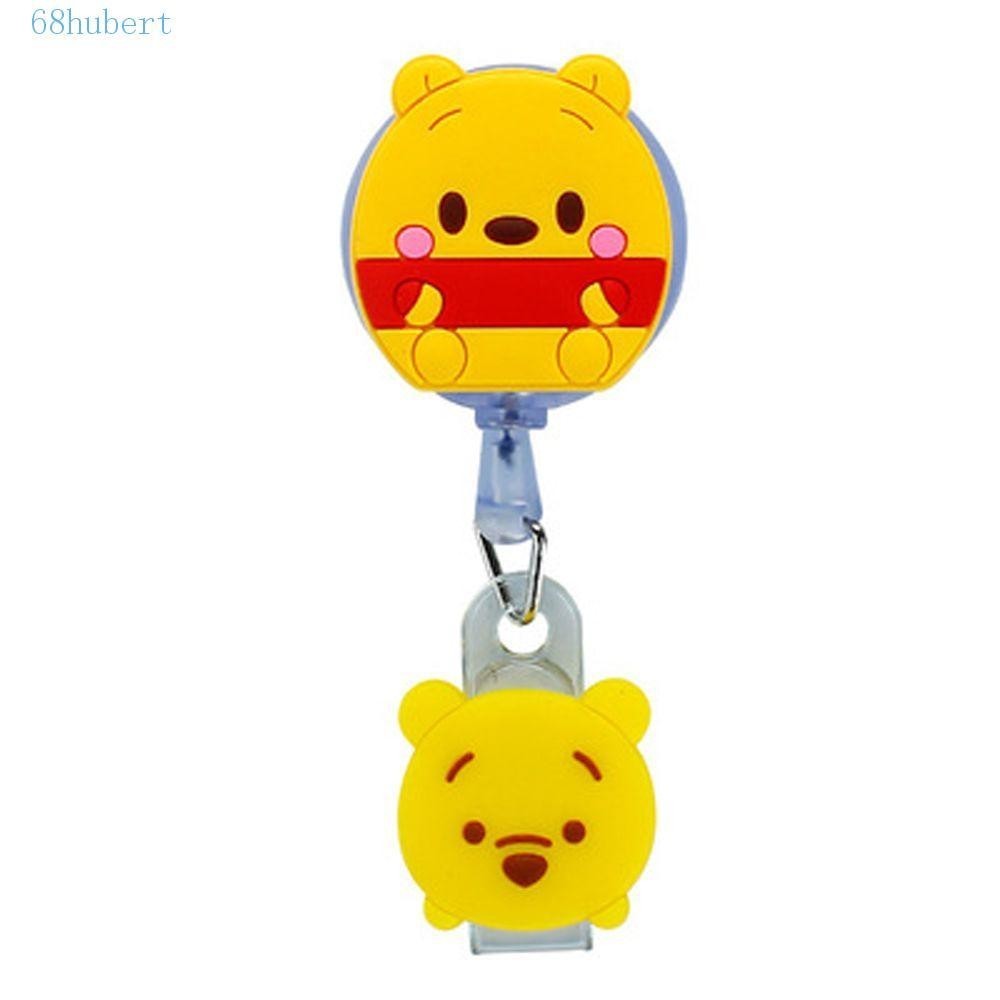 Hubert คลิปหนีบป้ายชื่อ ซิลิโคน น่ารัก ยืดหดได้ สําหรับหมอ พยาบาล