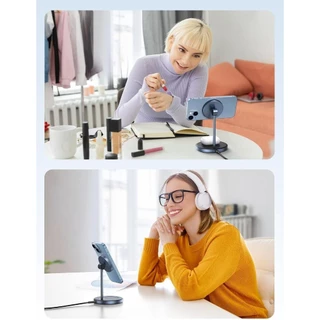 UGREEN รุ่น 90668 แท่นชาร์จโทรศัพท์มือถือไร้สาย Magnetic Wireless Charger Stand 20W Max Stand สำหรับ iPhone