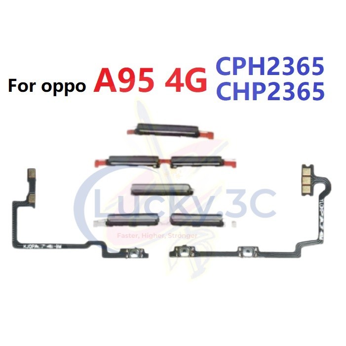 เปิดปิด ปุ่มปรับระดับเสียงสวิตช์ไฟ flex สําหรับ oppo A95 4G CHP2365 CPH2365