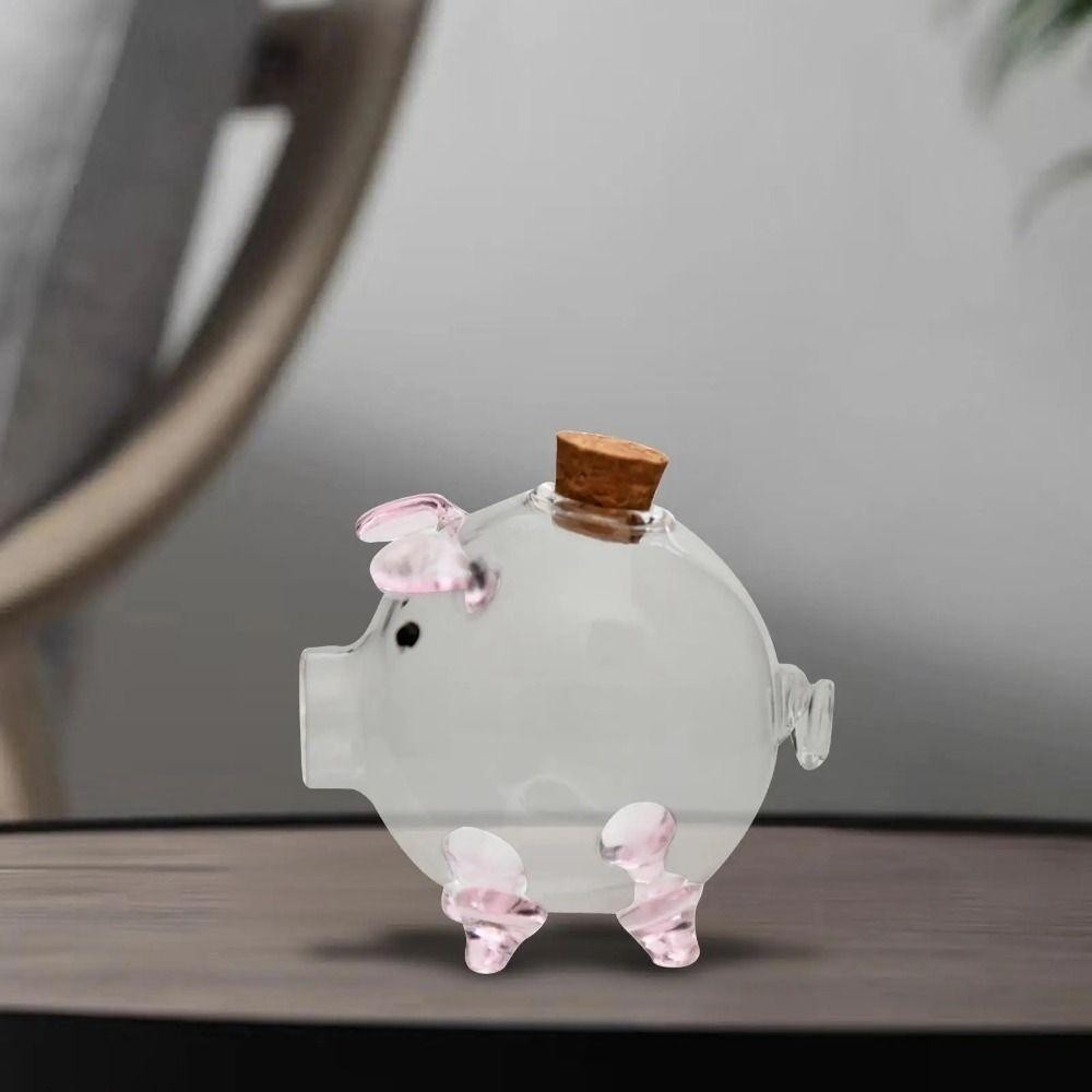 SONAR Piggy Money Bank, กล่องประหยัดเหรียญน้ําหนักเบาการ์ตูน, โปร่งใสทนทานที่มองเห็นได้โถเงินแก้วอเนกประสงค์เด็ก - รูปที่ 7