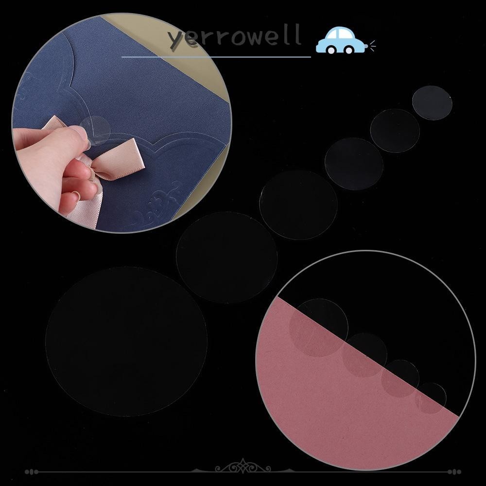 Yerrowell 8/24/48/70/96/132pcs Dot Sticker PVC Gloss Wafer File Sealing