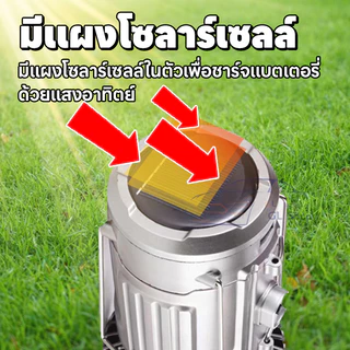 โคมไฟแคมป์ปิ้งพร้อมพัดลม LED ไฟฉุกเฉิน สามารถชาร์จไฟบ้านและโซล่าเซล์ โคมไฟแคมปิ้งพกพา โคมไฟตะเกียงแคมป์ปิ้ง