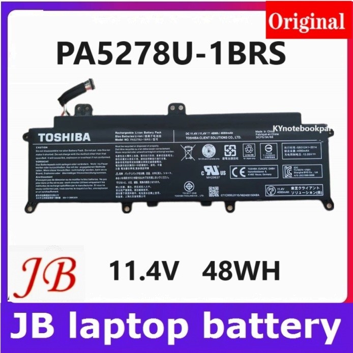 BATTERY ORIGINAL TOSHIBA แบตเตอรี่ ของแท้ Toshiba Portege X30 X30-D PT274U-01N001 PA5278U-1BRS