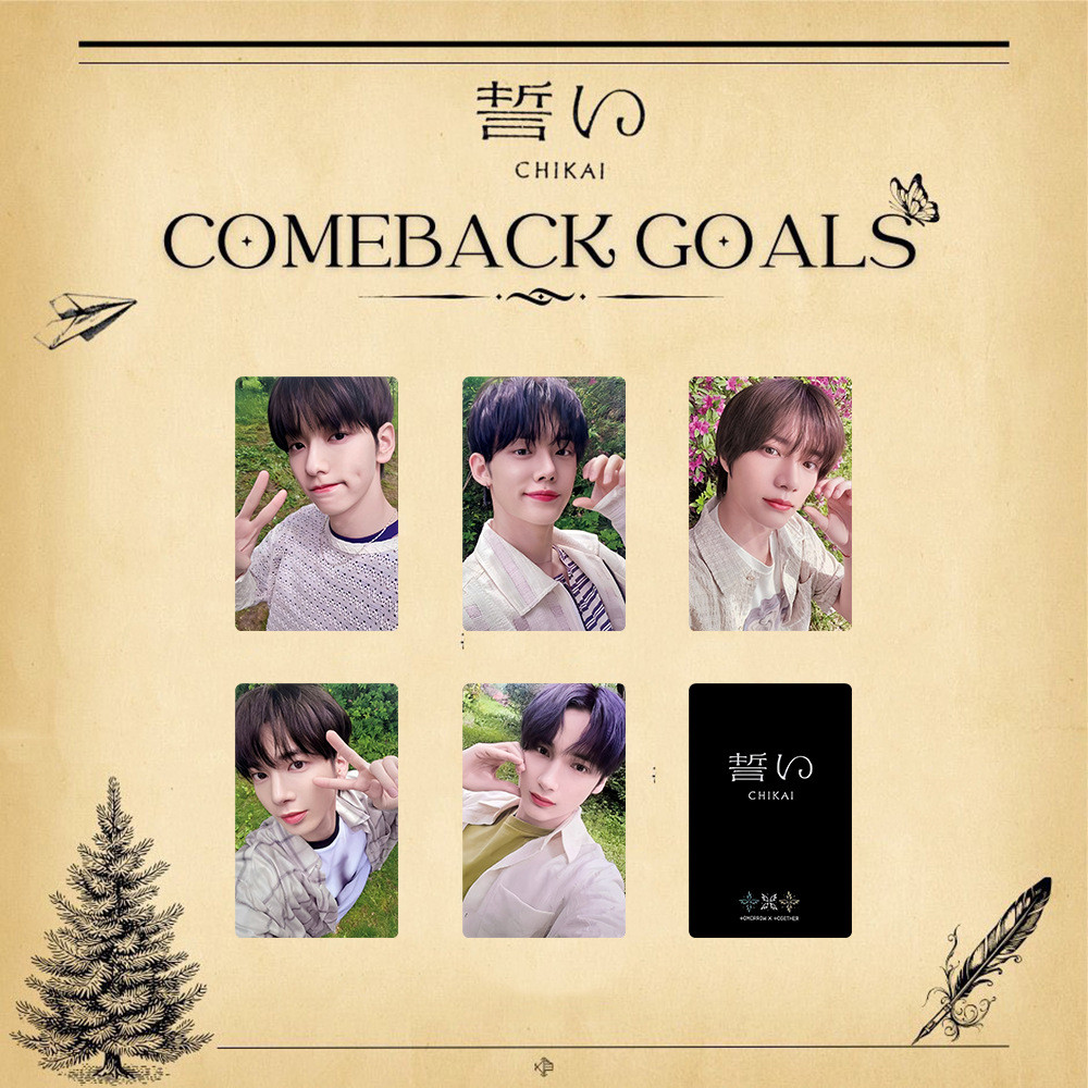 5-12pcs TX-T CHIKAI Japan Album Photocards minisode 3: TOMORROW Lomo Cards Soobin Yeonjun Beomgyu Taehyun Hueningkai SOLO Photo Kpop Postcards