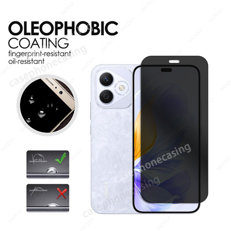 สําหรับ Honor X60i Anti Glare กระจกนิรภัยสําหรับ Honor X60i Anti Glare ป้องกันหน้าจอแก้วใสสําหรับ Ho