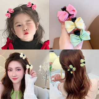 2 ชิ้นฝรั่งเศสย้อนยุคมุกกิ๊บสําหรับผู้หญิงด้านเรียบคลิปสําหรับหัวเจ้าหญิงระดับไฮเอนด์ขนาดเล็กผมหนีบชุด