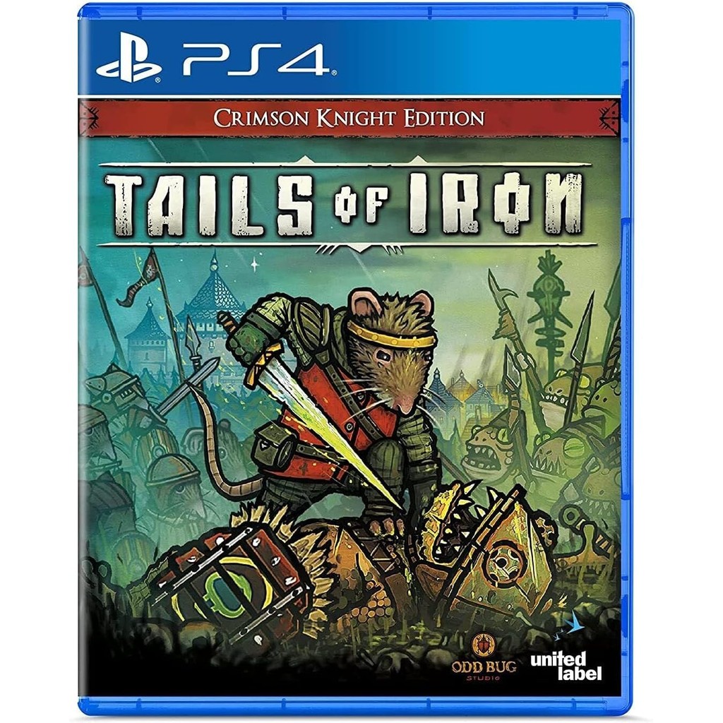 แผ่นเกม💿 Ps4 Tails of Iron [Crimson Knight Edition] | แท้มือ1 🆕 | Zone1 (All) US (ภาษา Eng) | Playst