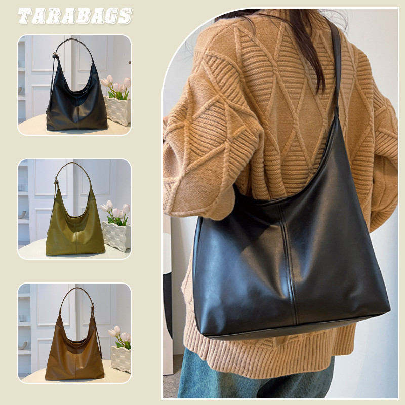 Tarabags กระเป๋าสะพายไหล่ลําลอง ขนาดใหญ่ จุของได้เยอะ กระเป๋าสะพายรักแร้รุ่นใหม่ยอดนิยม
