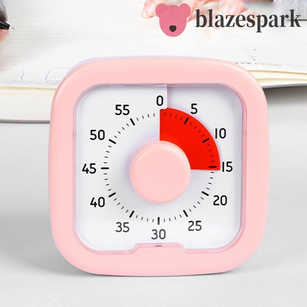 Blazespark Visual Timer, เงียบ 60-Mute Countdown Timer, สะดวกพร้อมขาตั้งนาฬิกาจับเวลานาฬิกาปลุก Loud Kitchen Cooking Timer ในร่ม – โปรปัง