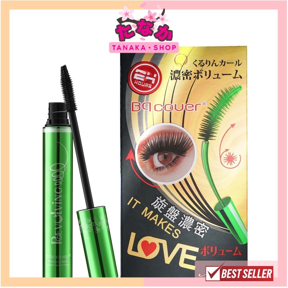 แท้/ถูกที่สุด/ไลฟ์ทุกวัน BQ2859 ODBO - BQ Cover Mascara (10 ml.) #Black มาสคาร่าเขียว
