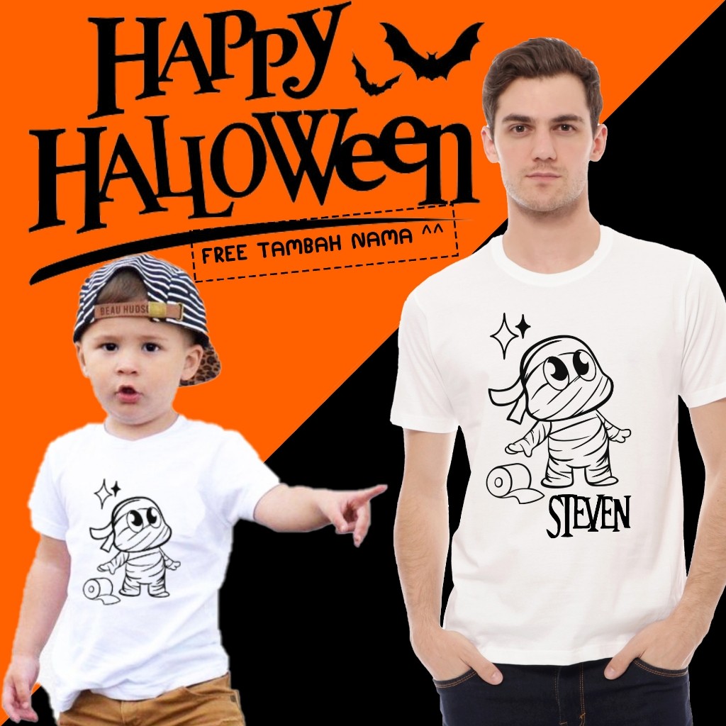 Hooneybee - เสื้อยืด MUMMY เสื้อยืด HALLOWEEN เครื่องแต่งกาย HALLOWEEN S-5XL