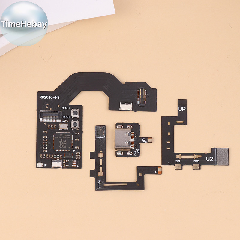 Timehebay เหมาะสําหรับ Rp2040 อุปกรณ์เสริมเกมคอนโซล NS OLED Lite OLED V6 ผ้าพันคอสาย V2 สาย EN