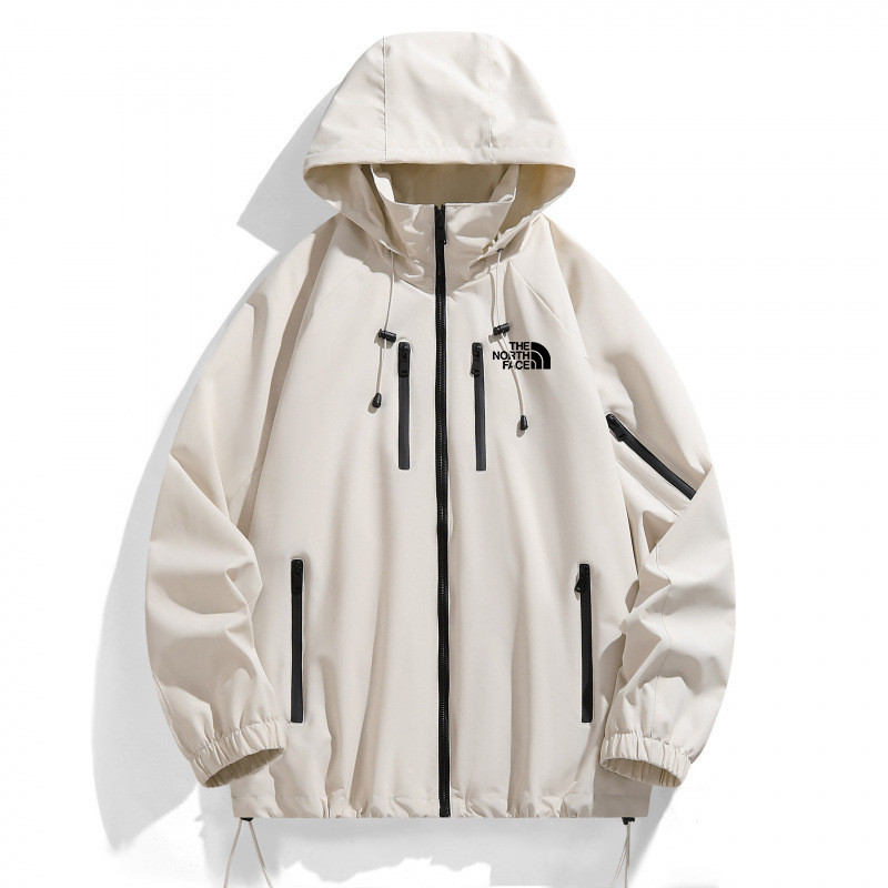 Tnf Vintage Functional เสื้อแจ็คเก็ตกันลมกีฬากลางแจ้งชั้นเดียวเสื้อแจ็คเก็ตเดินป่ากันน้ํา