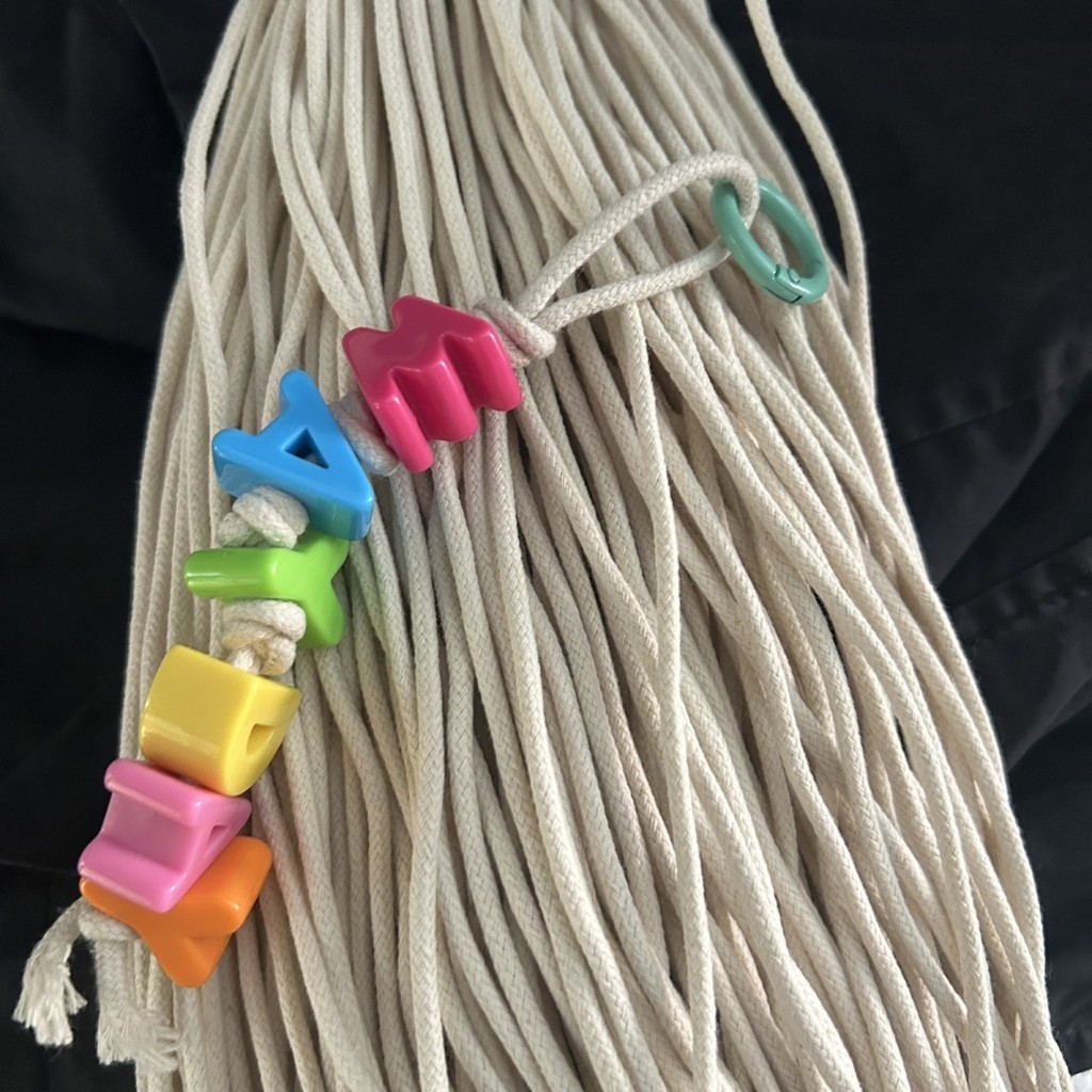 3.5 มม.ด้ายฝ้าย String Beige 4M Braid เชือกหมวกเชือก DIY โทรศัพท์มือถือ Charm กระเป๋าถือจี้เชือกอุปกรณ์เสริมวัสดุ