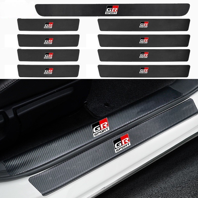 Toyota GR Sport ด้านข้างเหยียบ Protector สําหรับ Toyota Prius Wealth Corolla CHR Camry Wish Vios Vel