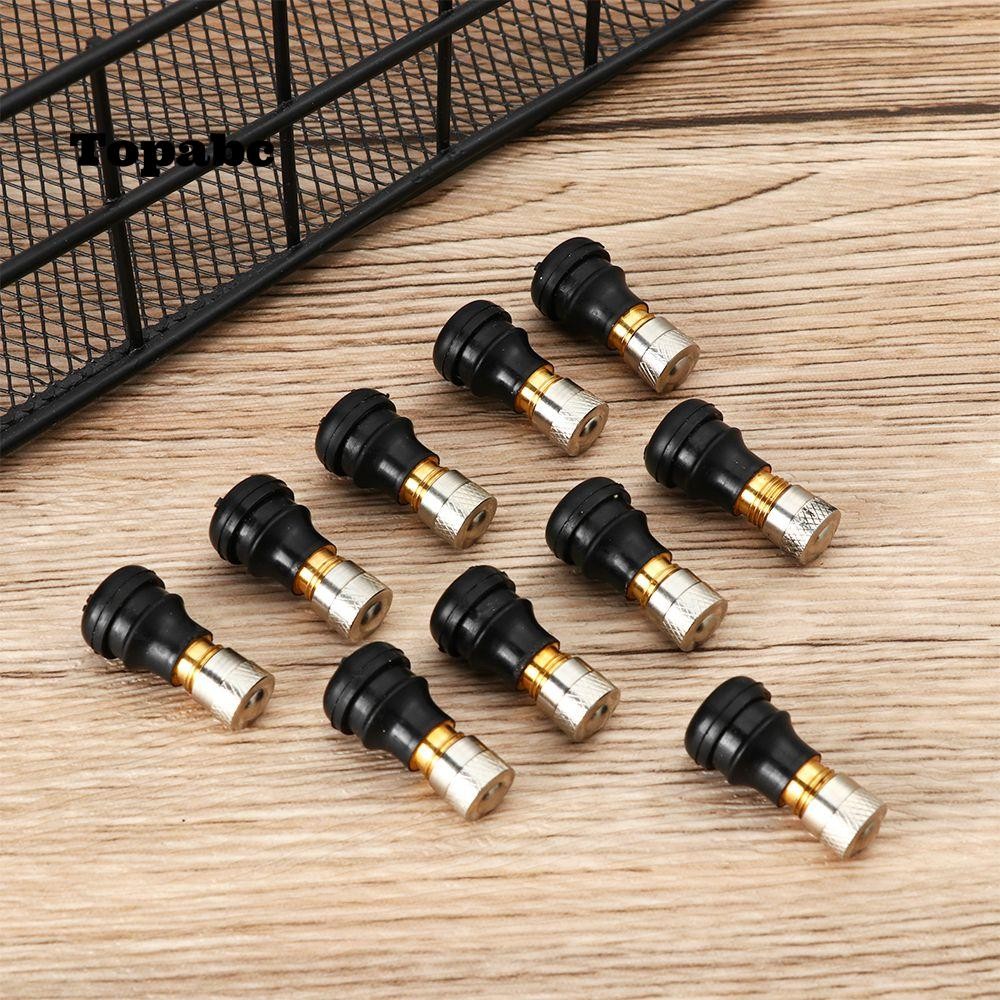 ✦TOP✦ 1/2/5Pcs High Quality Tubeless Tire Valve 26mm Vacuum Valves Electric Scooter Valve New Electric Scooter Accessories Rubber Copper Rod for Xiaomi M365 Wheel Gas Valve