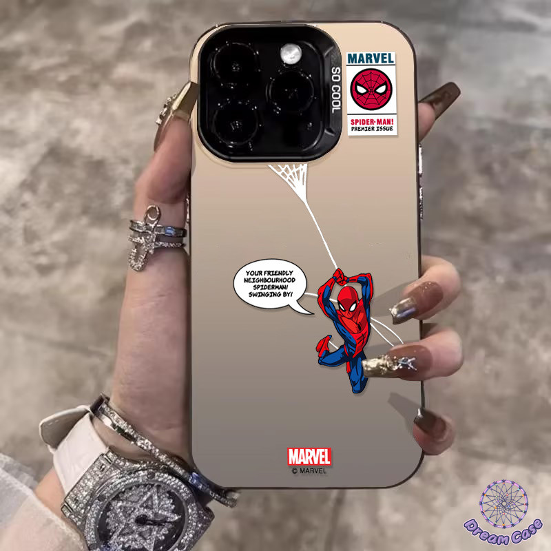 แนวโน้มยี่ห้อเท่สไปเดอร์แมนเคสอ่อนสำหรับVIVO Y36 Y27s Y22s Y31 Y91 Y17s Y16 Y21 Y27 Y12 Y35 Y02 Y17 Y20 Y15 Y11 Y22