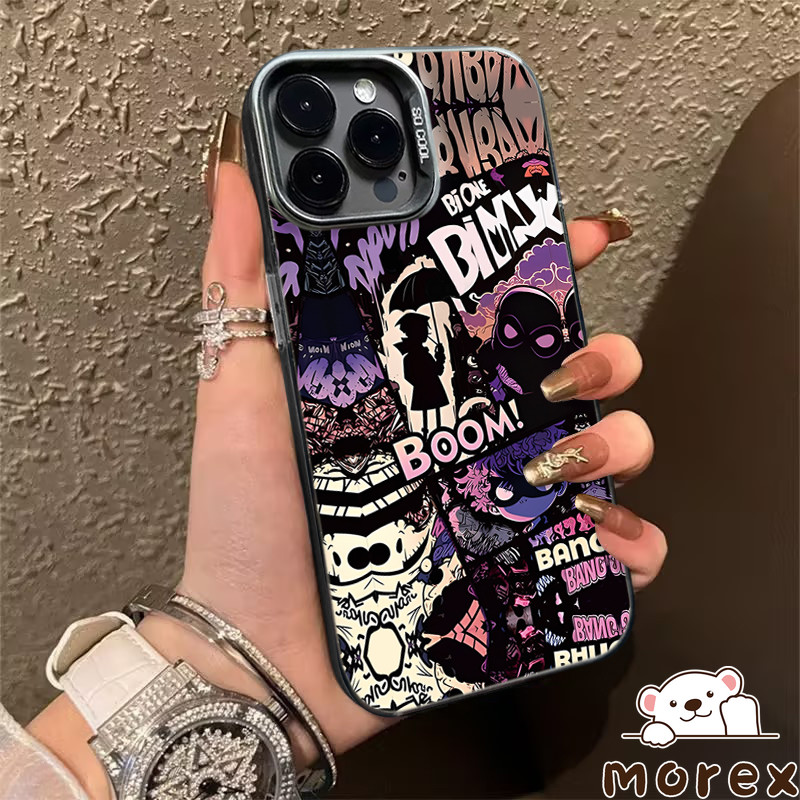 กรณีมอนสเตอร์กราฟฟิติสำหรับ เคส Realme C25 C67 C12 C21 C30 C20 C33 7i Note 50 C51 C51s C55 C15 C11 C53 C35 C17 C20A 5 5i