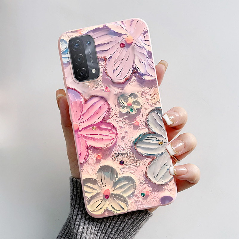 สําหรับ OPPO A74 5G กรณี CPH2197 น่ารักการ์ตูนลูกสุนัขสุนัขรูปแบบป้องกันกลับซิลิโคนนุ่มสําหรับ OPPOA74 74 5G CPH2263 ปลอก ราคา ถูกที่สุด ดีลบีเคเค แกลเลอรีภาพที่ 3