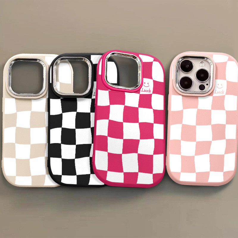 นุ่มน่ารักสแควร์ปลอกซิลิโคนเคสโทรศัพท์เข้ากันได้สําหรับ ไอโฟน 15 13 16 14 12 11 มือโปร สูงสุด 8 7 บวก XS X เอ็กซ์อาร์ กันกระแทกปกเซลล์ป้