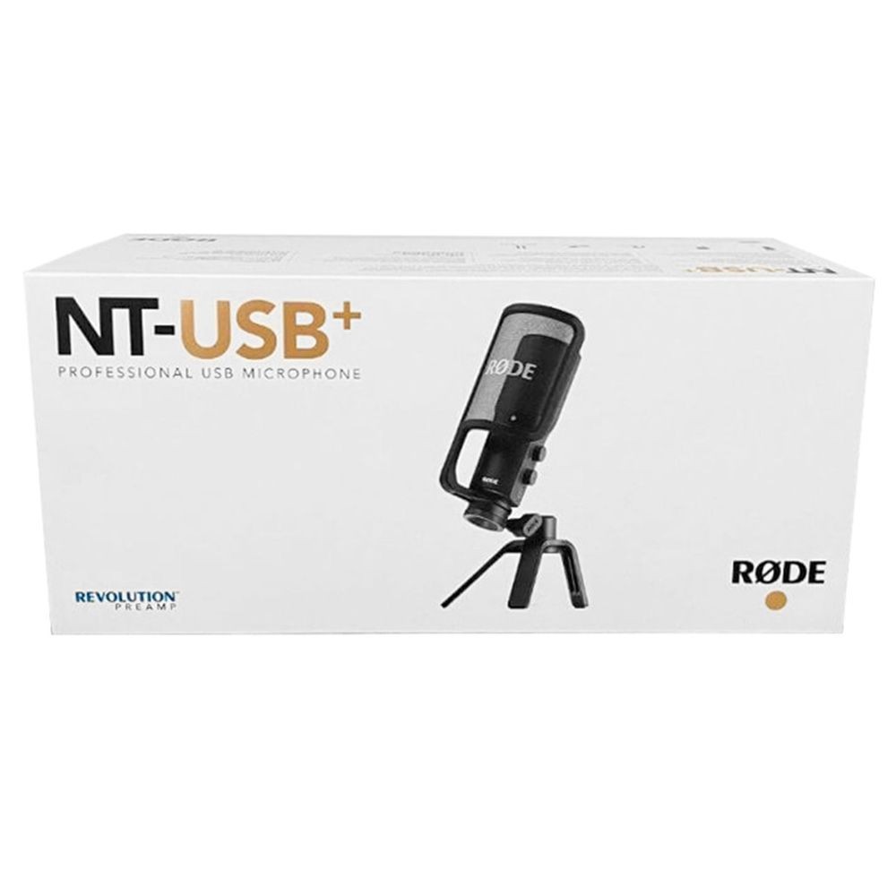 Rode NT-USB+ Professional USB Microphone - for PC, Mac, Smartphones, Tablets