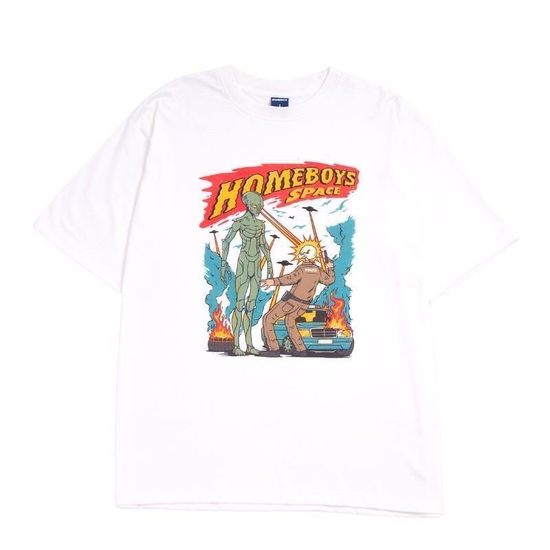 💘 เสื้อเลือกตั้ง HOMEBOY เสื้อยืดผู้ชายลาย SPACES-5XL 👍