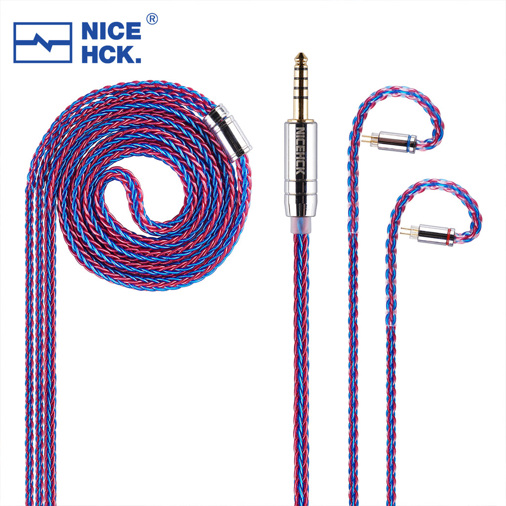 Nicehck SweetLife สาย 12 Strands 6N เงิน OCC HIFI เสียง 3.5/2.5/4.4 MMCX/2Pin/QDC สําหรับ Fudu FH11 Zero Cadenza ZSN