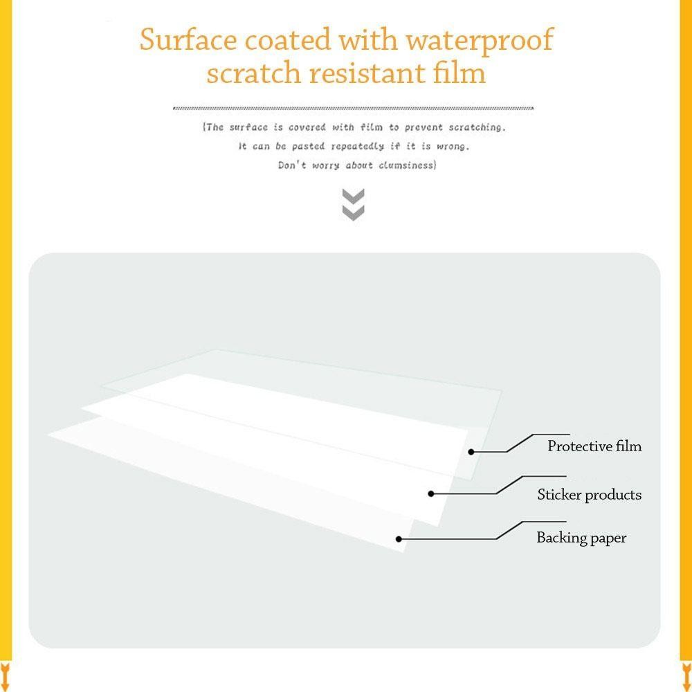 SMILE กีตาร์ Fretboard สติกเกอร์, DIY PVC Bass Inlay Decal, กีตาร์ไฟฟ้าเครื่องมือตกแต่ง Guitarra อุปกรณ์เสริม Fingerboard สติกเกอร์กีตาร์เบส - รูปที่ 4