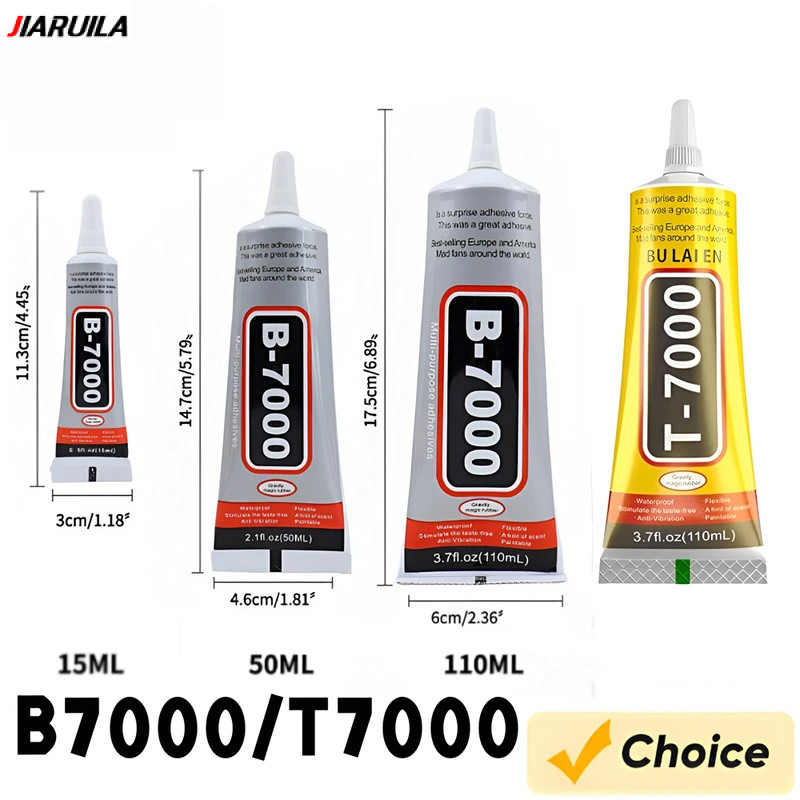 1 PC 15ML 50ML 110ML B7000 กาวซ่อมมือถือ Universal แก้วพลาสติก DIY กาว T-7000 กาวเอนกประสงค์