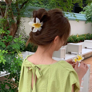 กิ๊บติดผมเรซิ่น รูปดอกไม้ เป็นที่นิยม สําหรับผู้หญิง
