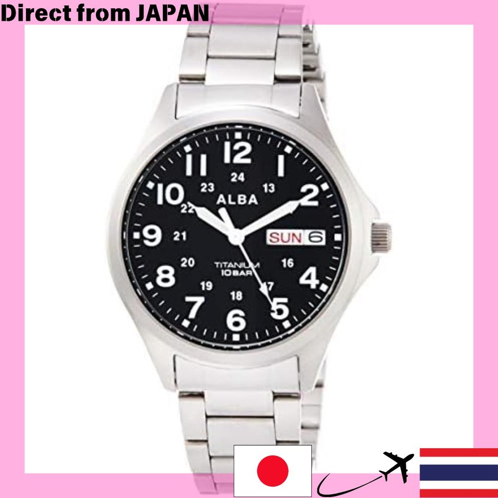 【Direct from Japan】[นาฬิกา Seiko] Alba Quartz Titanium Sporty Reinforced Waterproof for Daily Life (