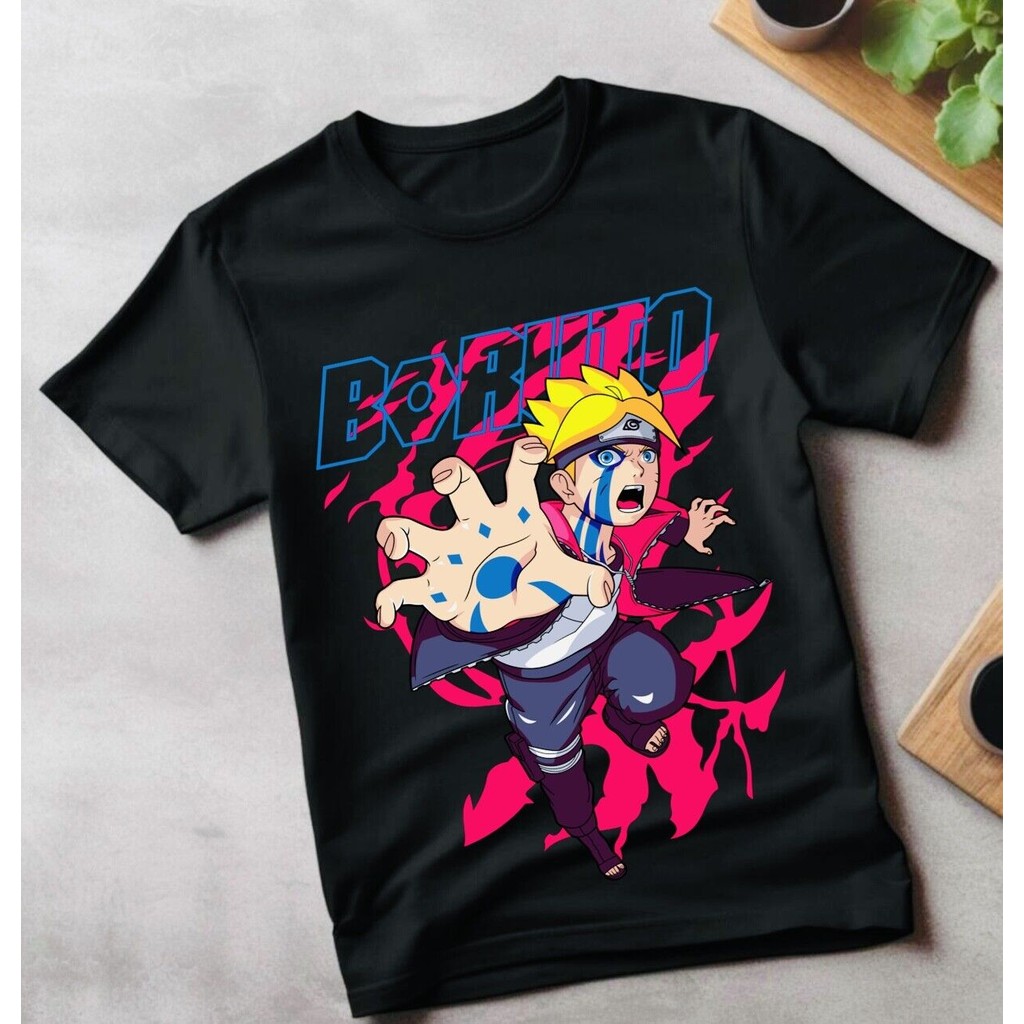 Boruto เสื้อยืด Boruto Uzumaki Naruto Naruto Anime Manga เสื้อ