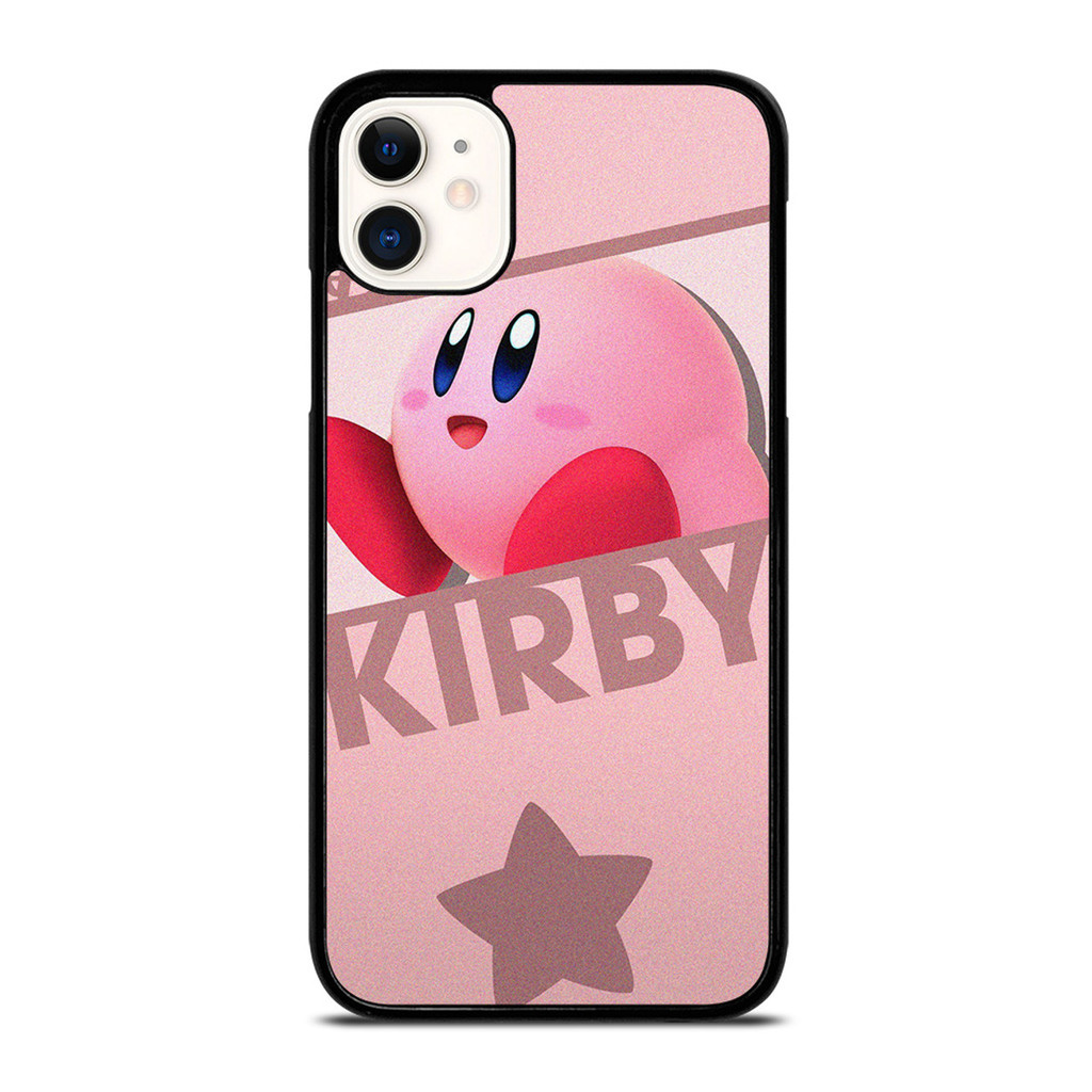 Kirby Games Pink Hd Printing IPhone Case Cover Shell IP 15 16 Pro Max Plus X XR