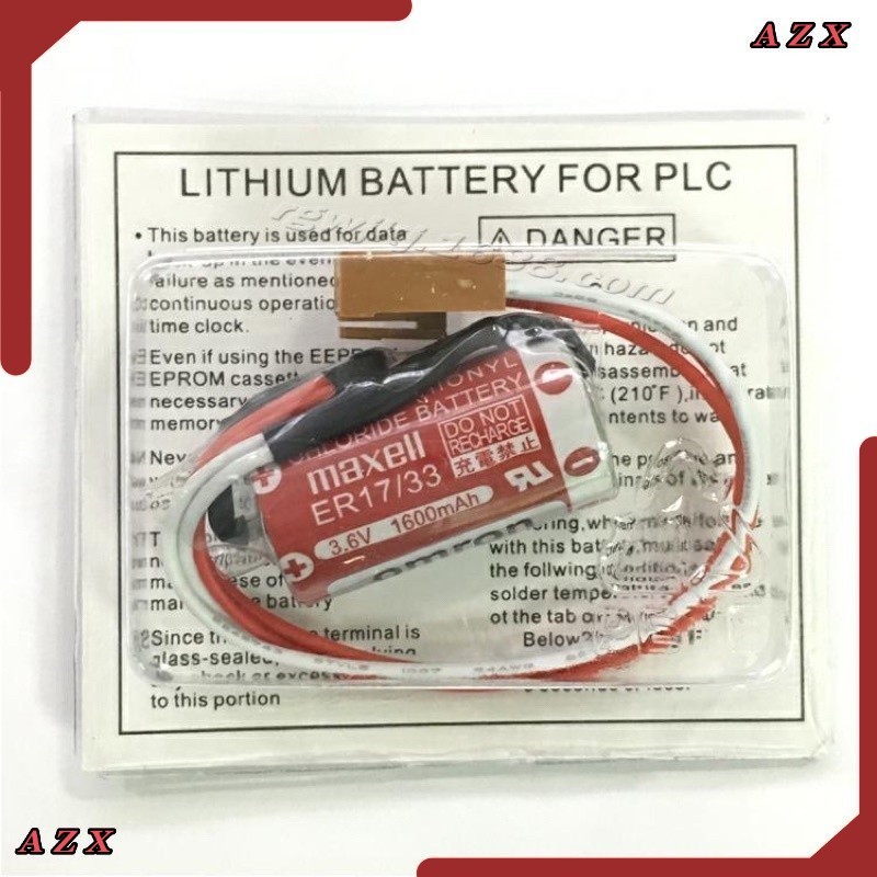 battery omron 3g2a9-BAT01 c500-bat08 4สาย แบตเตอรี่ พร้อมส่ง ส่งทุกวัน