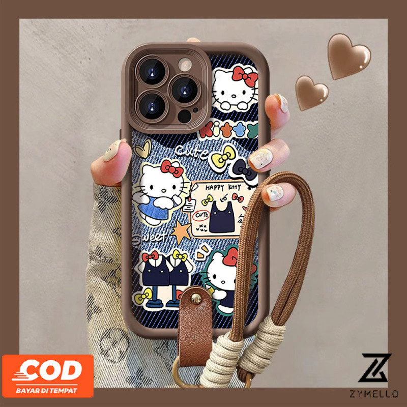 เคสโทรศัพท์ VIVO V40 Y19S Y03 Y28 V40 Pro Y17S V30 5G V29 V29E การ์ตูนยีนส์ KT cat drop-proof TPU โทรศัพท์มือถือกรณี