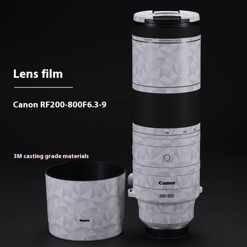 เหมาะสําหรับสติกเกอร์ฟิล์มป้องกันเลนส์ Canon RF200-800 F6.3-9 200-800 ฟิล์ม 3M