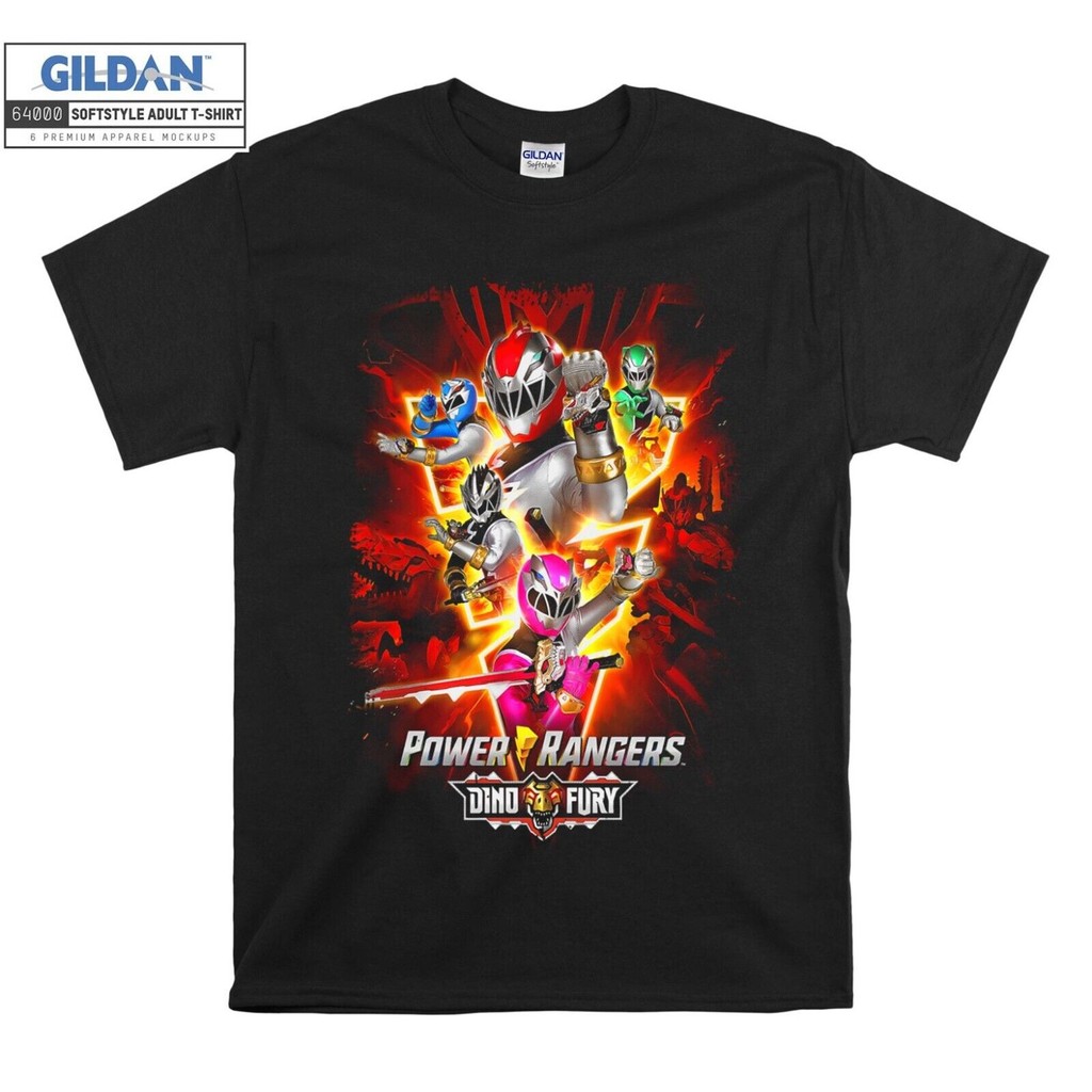 Power Rangers Dino Fury Movie T-shirt Hoodie Tshirt Men F534