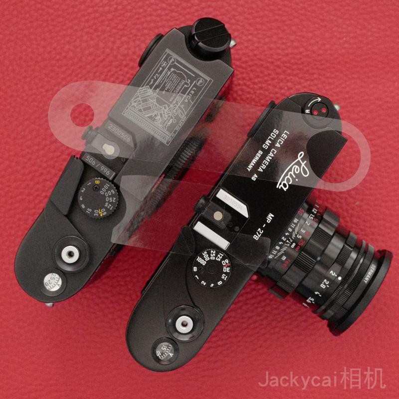 Leica Leica Leica M2/M3/M4// M6/M7/MP/MA ฟิล์ม Body ฟิล์มป้องกันบนและล่าง