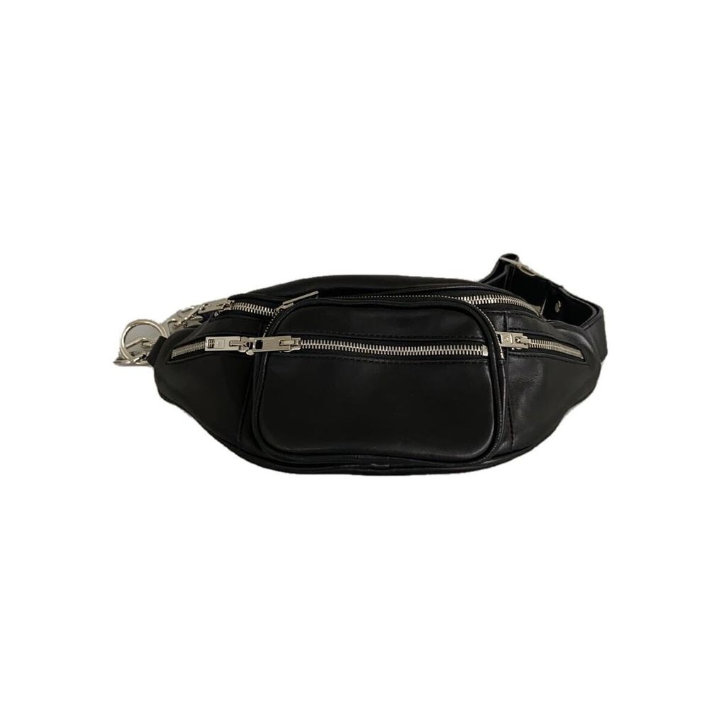 Alexander Wang Ander waist bag leather BLK Direct from Japan Secondhand