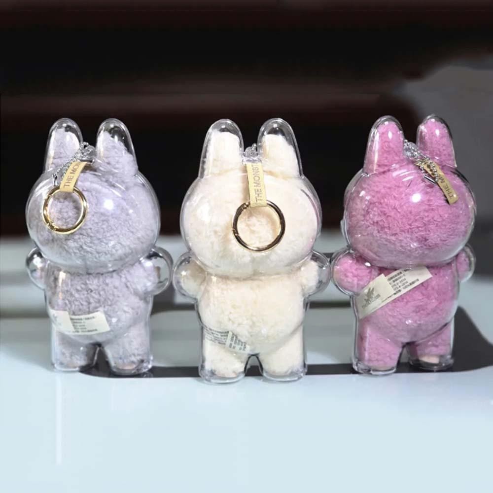 Quantu Labubu Protective Shell กันน้ําป้องกันการสูญหาย|Labubu Storage Bag, Collectible Peadant ป้องกันฝุ่นที่ถอดออกได้โปร่งใสกันฝุ่นกลางแจ้ง