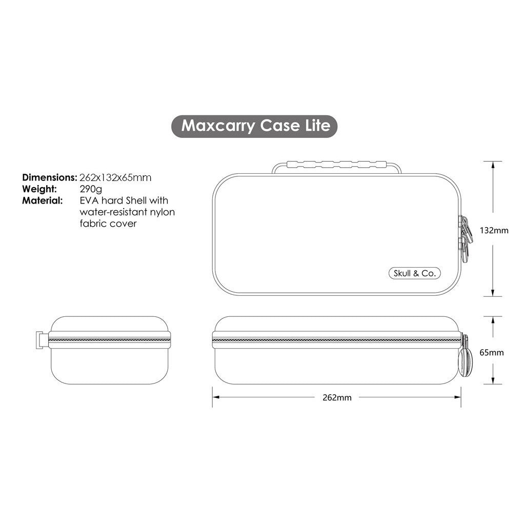 Skull & Co. Maxcarry&GripCase for Nintendo Switch LITE