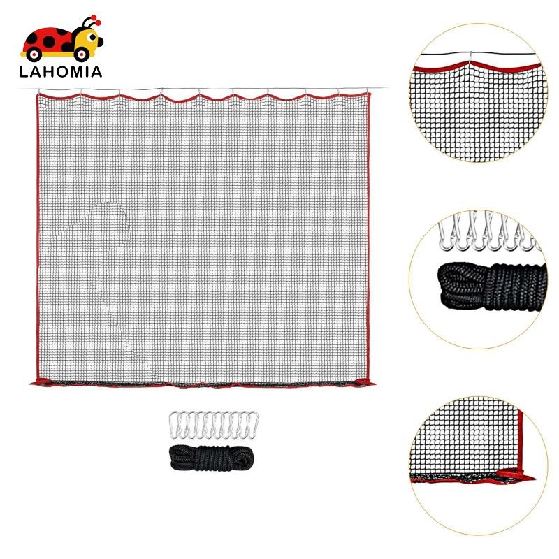 [Lahomia] ตาข่ายฝึกซ้อมกอล์ฟ Flameer ขนาด 32.8ฟุต พร้อมเชือกไนลอน ติดตั้งง่าย ใช้ได้ทั้งในร่มและกลางแจ้ง สำหรับ backyard driving และ batting เบสบอล ฟุตบอล - รูปที่ 5