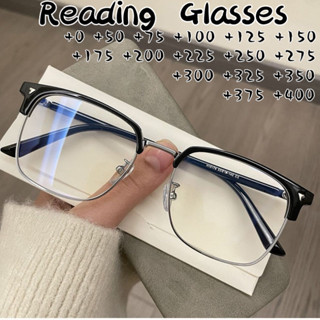 แว่นสายตายาว ป้องกันรังสีแว่นตาแว่นอ่านหนังสือสําหรับผู้ชายท…