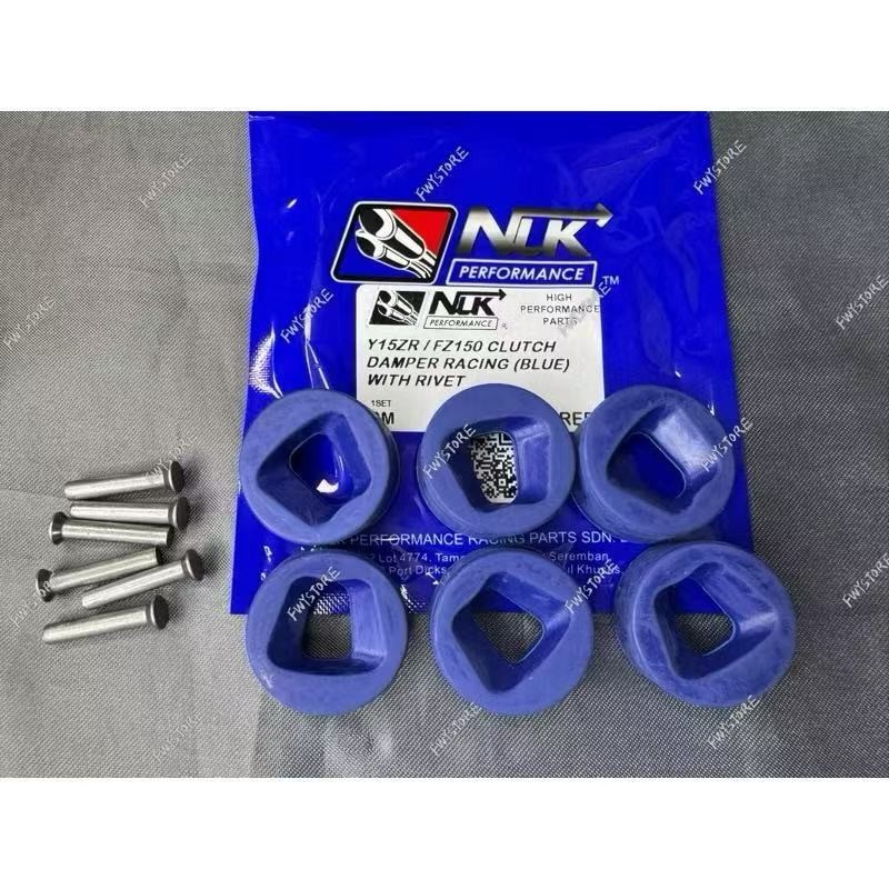 DAMPER NLK PERFORMANCE RACING LC135 5S R15 MT15 Y16 FZ150 Y15ZR Y15 Y16ZR RACING CLUTCH DAMPER BLUE 