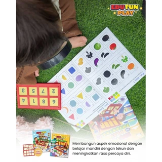 เล่น คุณสนุก (หนังสือคําถามกรอบสนุกเป็นพิเศษ) หนังสือเกมตรรกะสําหรับเด็กวัยหัดเดิน